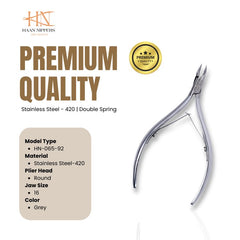 Stainless Steel Cuticle Nipper (HN-065)