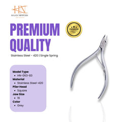 Stainless Steel Cuticle Nipper (HN-063)