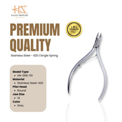 Stainless Steel Cuticle Nipper (HN-068)