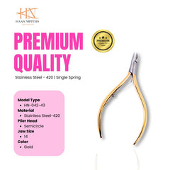 Stainless Steel Cuticle Nipper (HN-042)