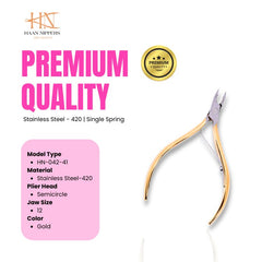 Stainless Steel Cuticle Nipper (HN-042)