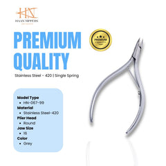 Stainless Steel Cuticle Nipper (HN-067)