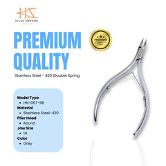 Stainless Steel Cuticle Nipper (HN-067)