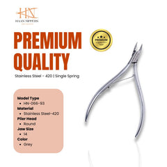 Stainless Steel Cuticle Nipper (HN-066)