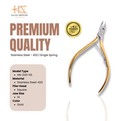 Stainless Steel Cuticle Nipper (HN-043)
