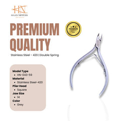 Stainless Steel Cuticle Nipper (HN-043)