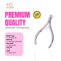 Stainless Steel Cuticle Nipper (HN-042)