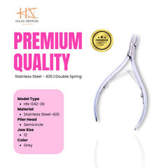 Stainless Steel Cuticle Nipper (HN-042)