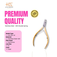 Stainless Steel Cuticle Nipper (HN-042)