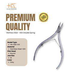 Stainless Steel Cuticle Nipper (HN-068)