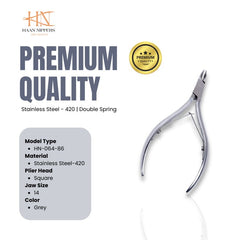 Stainless Steel Cuticle Nipper (HN-064)