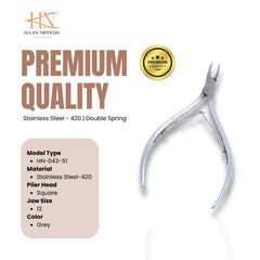 Stainless Steel Cuticle Nipper (HN-043)