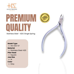 Stainless Steel Cuticle Nipper (HN-043)