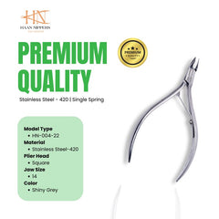 Stainless Steel Cuticle Nipper (HN-004)