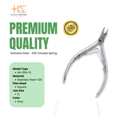 Stainless Steel Cuticle Nipper (HN-004)