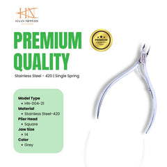 Stainless Steel Cuticle Nipper (HN-004)