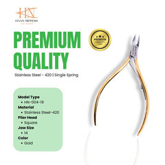 Stainless Steel Cuticle Nipper (HN-004)
