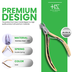 Stainless Steel Cuticle Nipper (HN-004)
