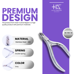 Stainless Steel Cuticle Nipper (HN-063)