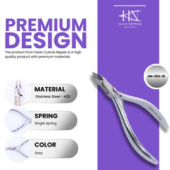 Stainless Steel Cuticle Nipper (HN-063)