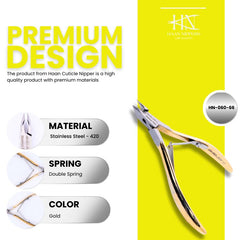 Stainless Steel Cuticle Nipper (HN-060)