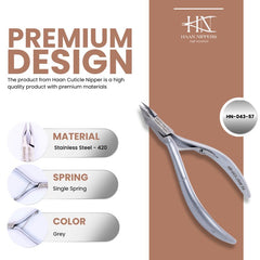 Stainless Steel Cuticle Nipper (HN-043)