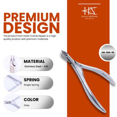 Stainless Steel Cuticle Nipper (HN-066)