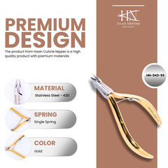 Stainless Steel Cuticle Nipper (HN-043)