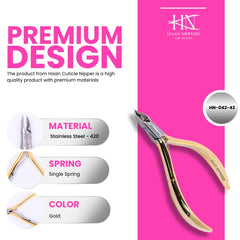 Stainless Steel Cuticle Nipper (HN-042)