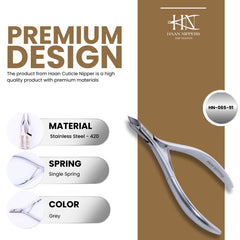 Stainless Steel Cuticle Nipper (HN-065)