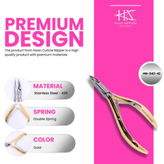 Stainless Steel Cuticle Nipper (HN-042)