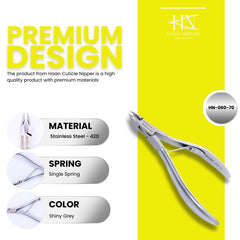Stainless Steel Cuticle Nipper (HN-060)