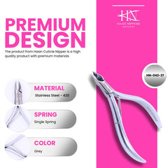 Stainless Steel Cuticle Nipper (HN-042)