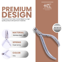 Stainless Steel Cuticle Nipper (HN-043)