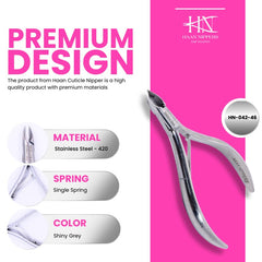 Stainless Steel Cuticle Nipper (HN-042)