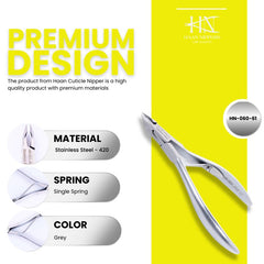 Stainless Steel Cuticle Nipper (HN-060)