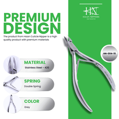 Stainless Steel Cuticle Nipper (HN-004)