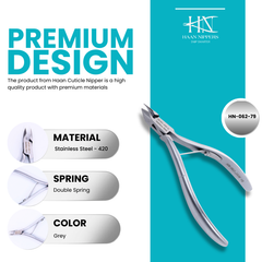 Stainless Steel Cuticle Nipper (HN-062)
