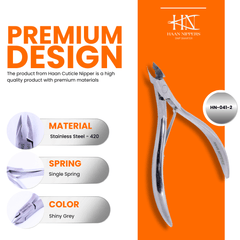 Stainless Steel Cuticle Nipper (HN-041)